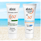 کرم ضد آفتاب ویتابلا spf 30 بی رنگ | Vitabella
