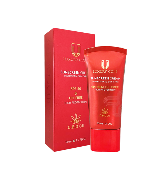 کرم ضد آفتاب spf 5۰ لاکچری کوین 50 میل | Luxury Coin